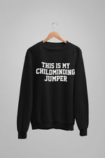 Load image into Gallery viewer, This Is My Childminding Jumper Unisex Crew Neck Sweatshirt
