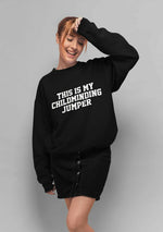 Load image into Gallery viewer, This Is My Childminding Jumper Unisex Crew Neck Sweatshirt
