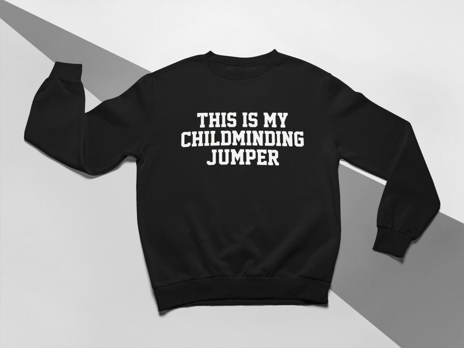 This Is My Childminding Jumper Unisex Crew Neck Sweatshirt