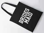 Load image into Gallery viewer, Bride - Bridesmaid Tote Bag - Red Leader Clothing
