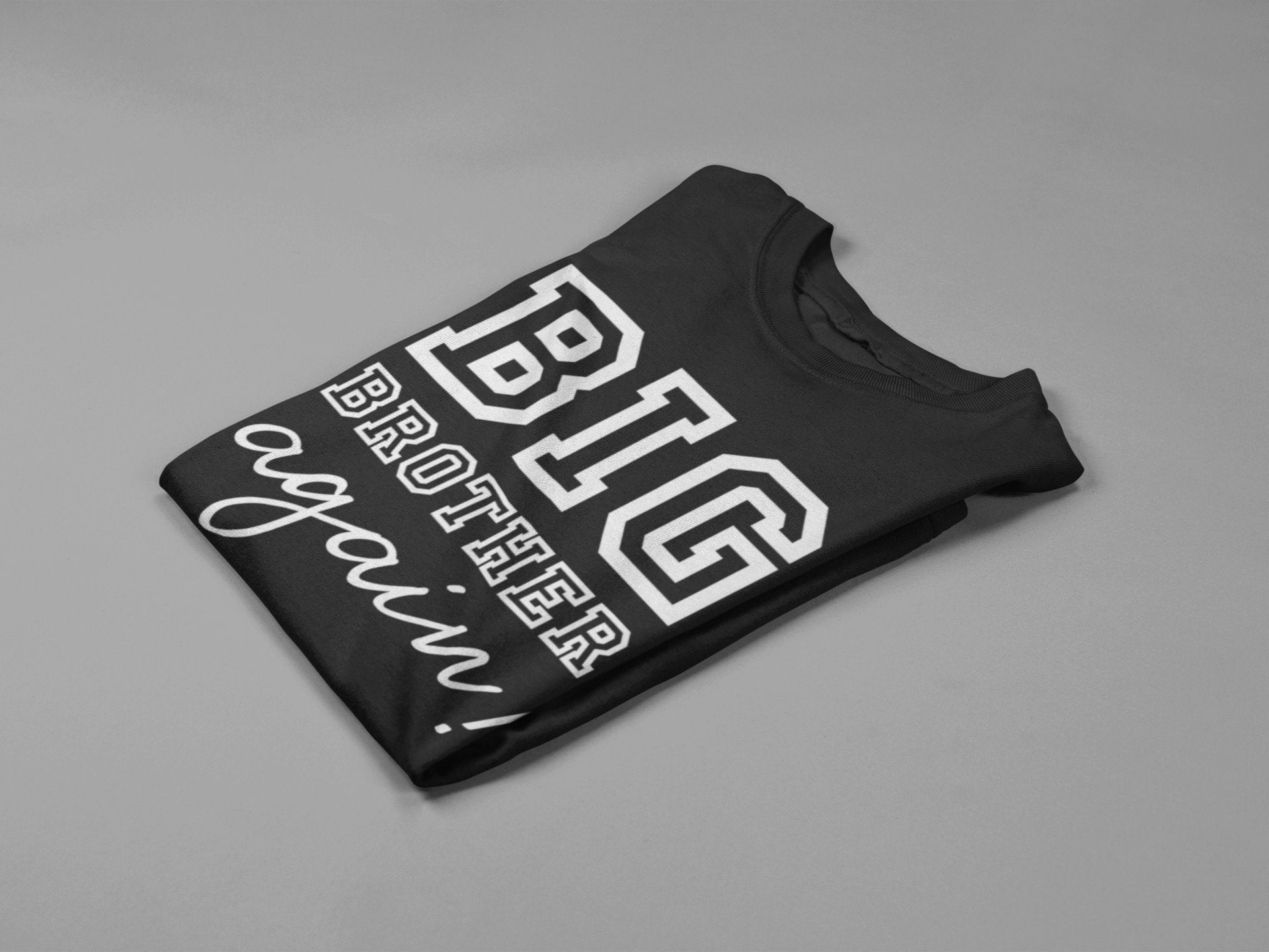Big Brother Again - Big Sister Again Kids T-Shirt - Red Leader Clothing