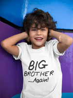 Load image into Gallery viewer, Big Brother... AGAIN! Boys T-shirt - Red Leader Clothing
