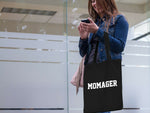 Load image into Gallery viewer, Momager Mum Lightweight Cotton Tote Bag - Red Leader Clothing
