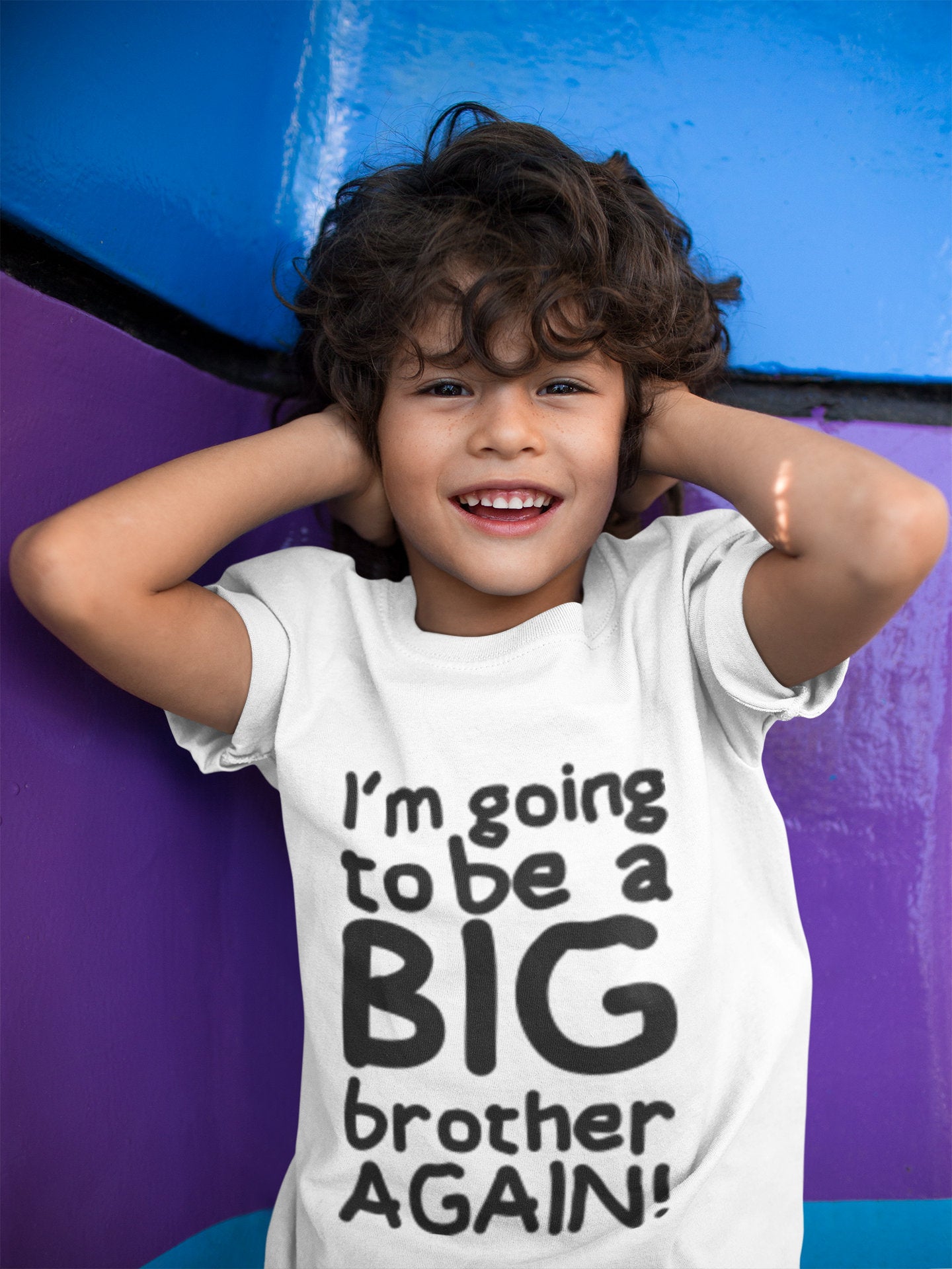 I'm Going To Be A Big Brother AGAIN! T-shirt- Kids/Childrens T-shirt - Red Leader Clothing