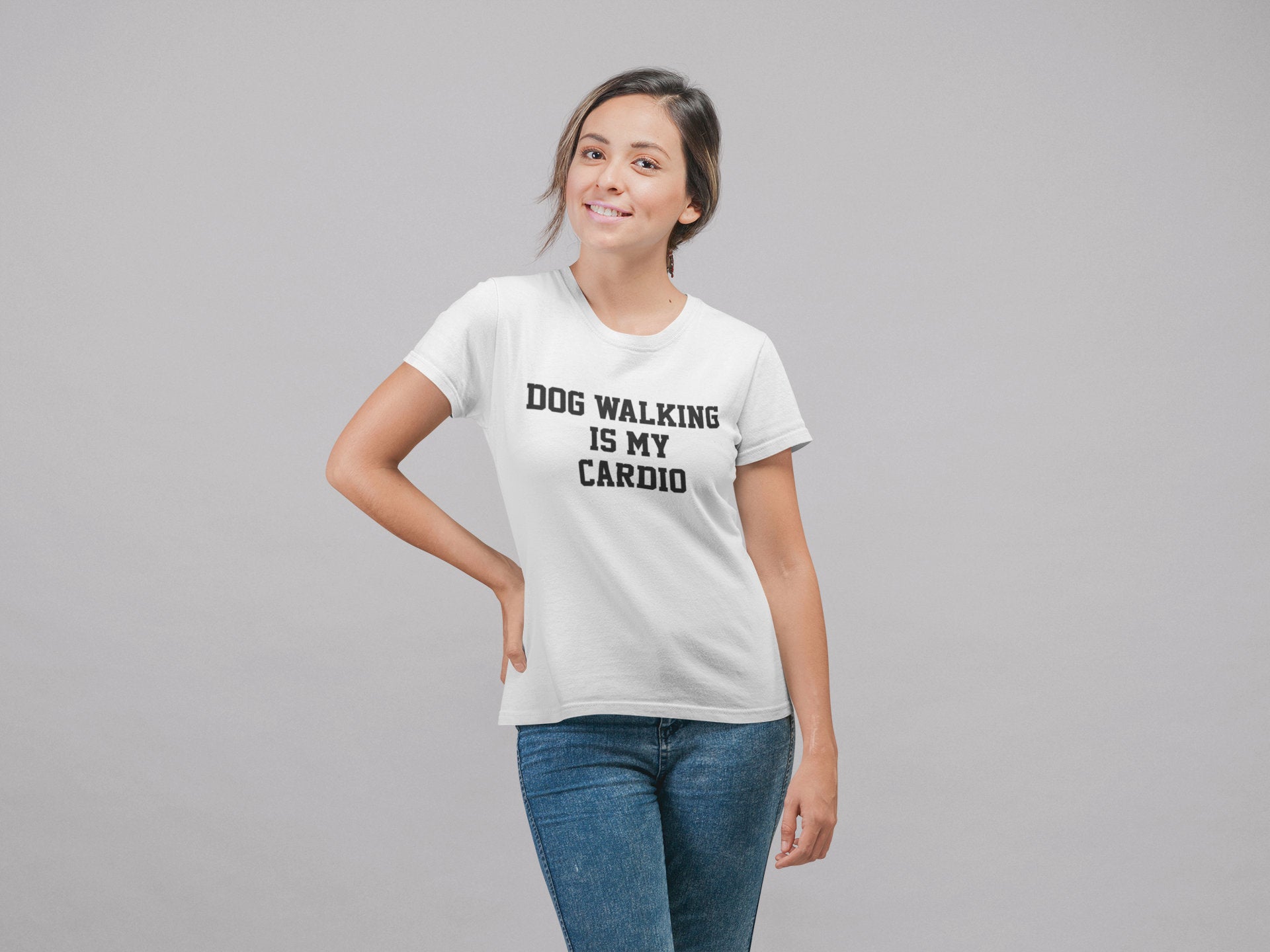 Dog Walking Is My Cardio T-Shirt