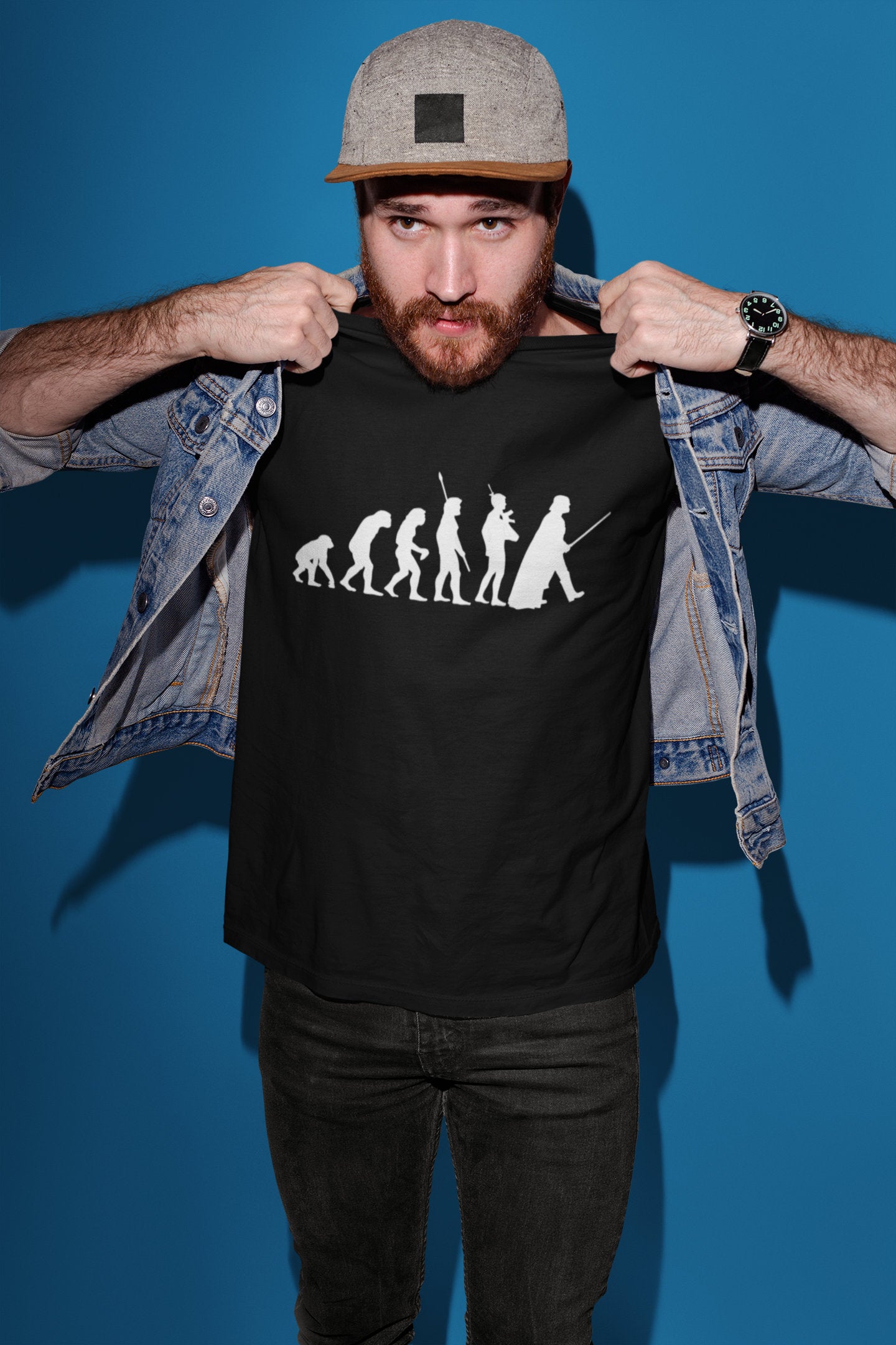 Evolution of Sith Lord - Mens T-shirt