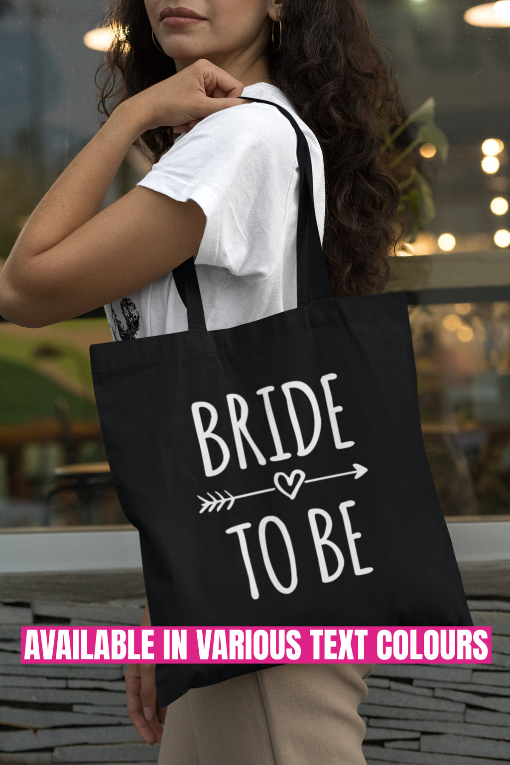 Bride To Be Lightweight Tote Bag - Red Leader Clothing
