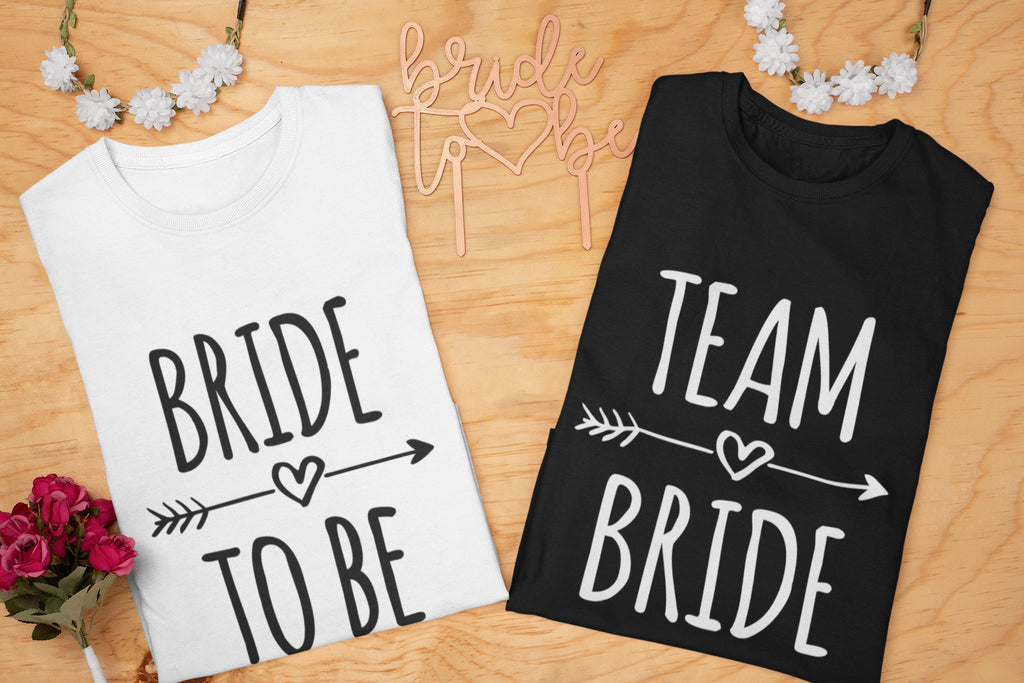 Bride To Be - Team Bride T-Shirt - Red Leader Clothing