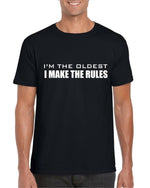 Load image into Gallery viewer, Sibling Rules Adults Novelty T-shirt
