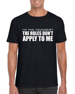 Sibling Rules Adults Novelty T-shirt