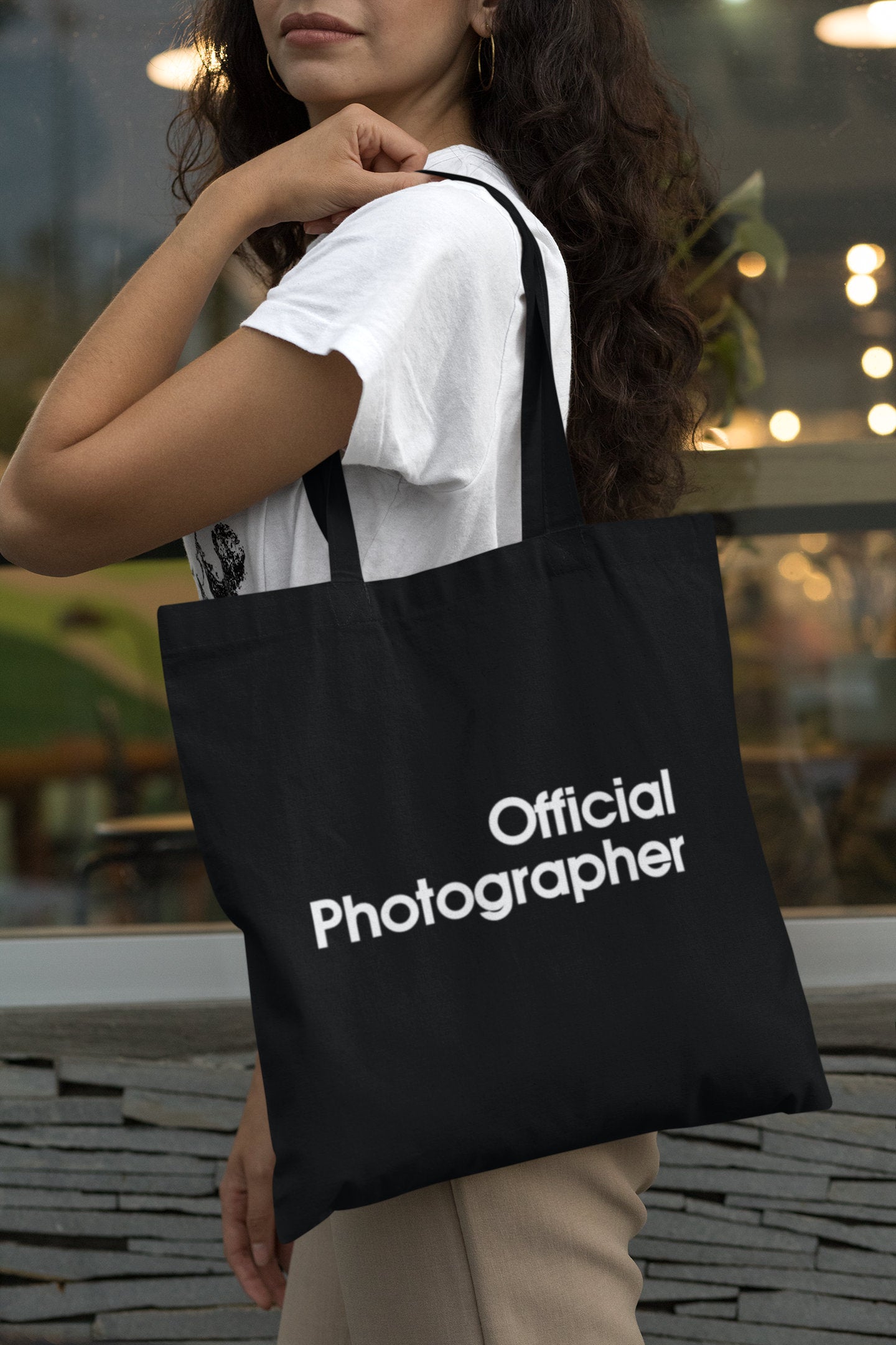 Official Photographer Lightweight Cotton Tote Bag - Red Leader Clothing