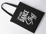 Load image into Gallery viewer, Personalised Name Dance Stuff Lightweight Cotton Tote Bag - Red Leader Clothing
