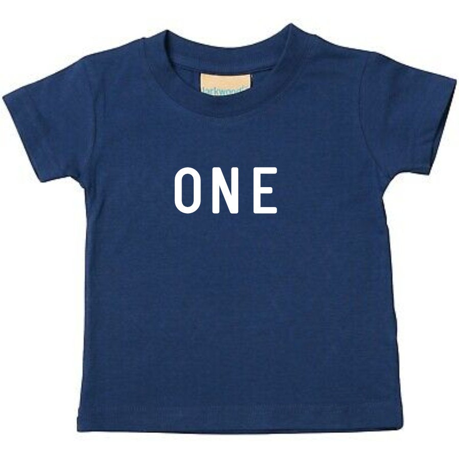 ONE 1st Birthday Kids T-shirt - Red Leader Clothing
