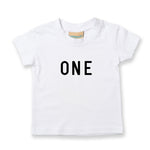 Load image into Gallery viewer, ONE 1st Birthday Kids T-shirt - Red Leader Clothing
