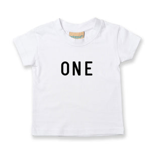 ONE 1st Birthday Kids T-shirt - Red Leader Clothing