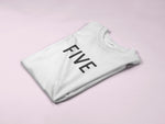 Load image into Gallery viewer, Five 5th Birthday Kids T-shirt - Red Leader Clothing
