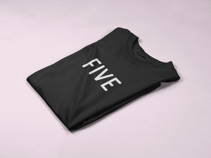 Five 5th Birthday Kids T-shirt - Red Leader Clothing