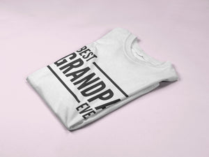 Best Grandpa Ever - Mens T-Shirt - Red Leader Clothing