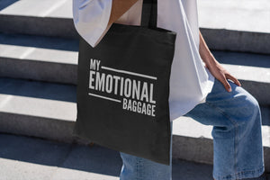 My Emotional Baggage Lightweight Tote Bag - Red Leader Clothing