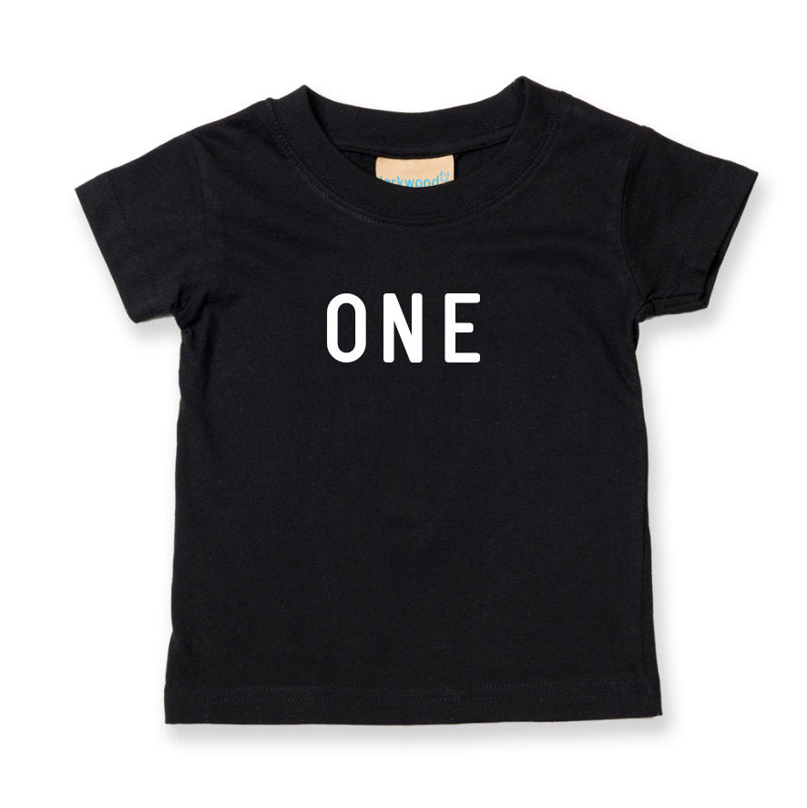 ONE 1st Birthday Kids T-shirt - Red Leader Clothing