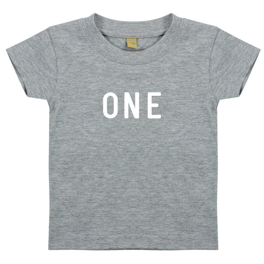 ONE 1st Birthday Kids T-shirt - Red Leader Clothing
