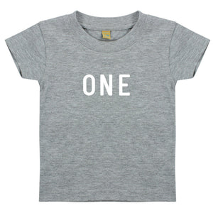 ONE 1st Birthday Kids T-shirt - Red Leader Clothing