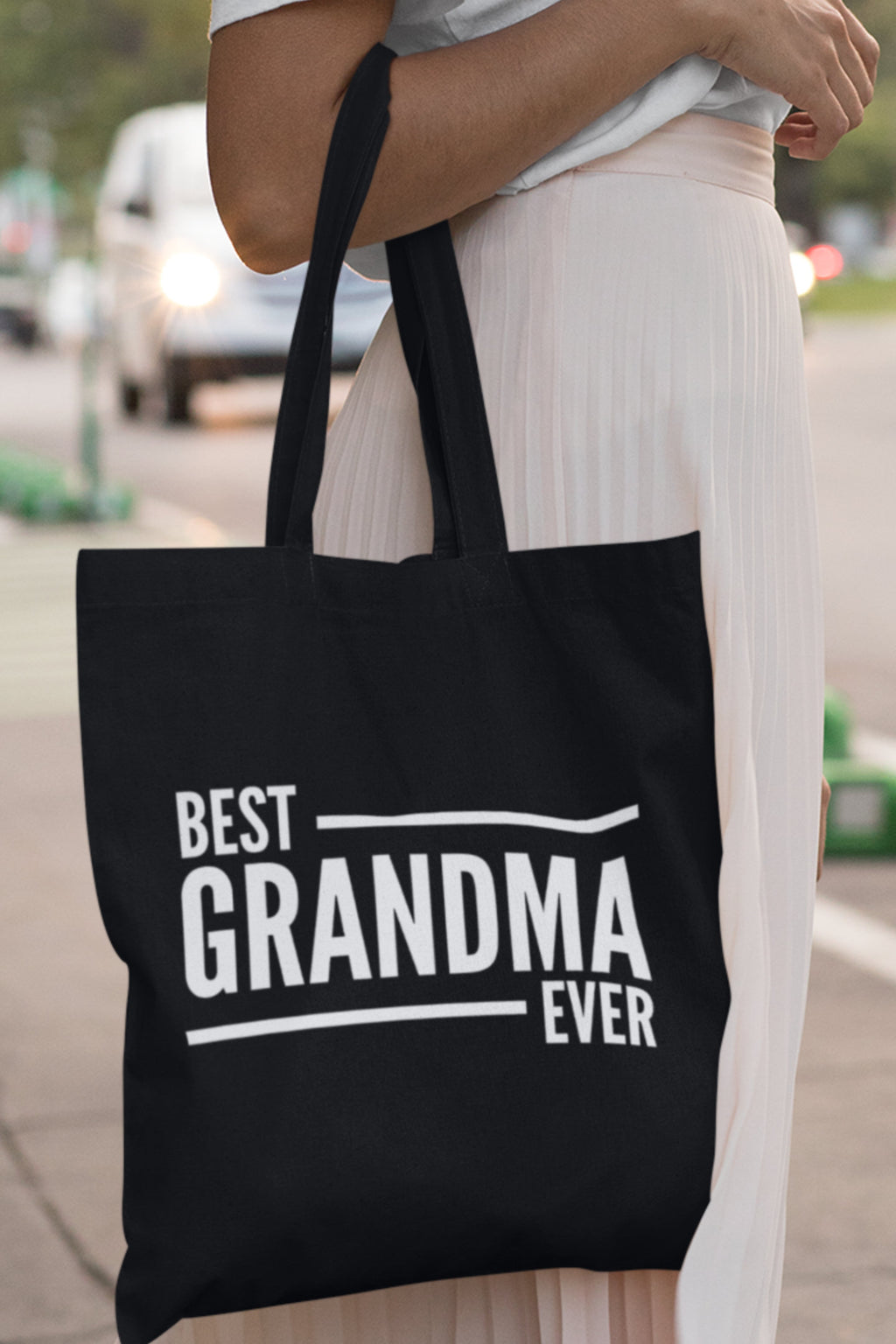 Best Grandma Ever Lightweight Tote Bag - Red Leader Clothing