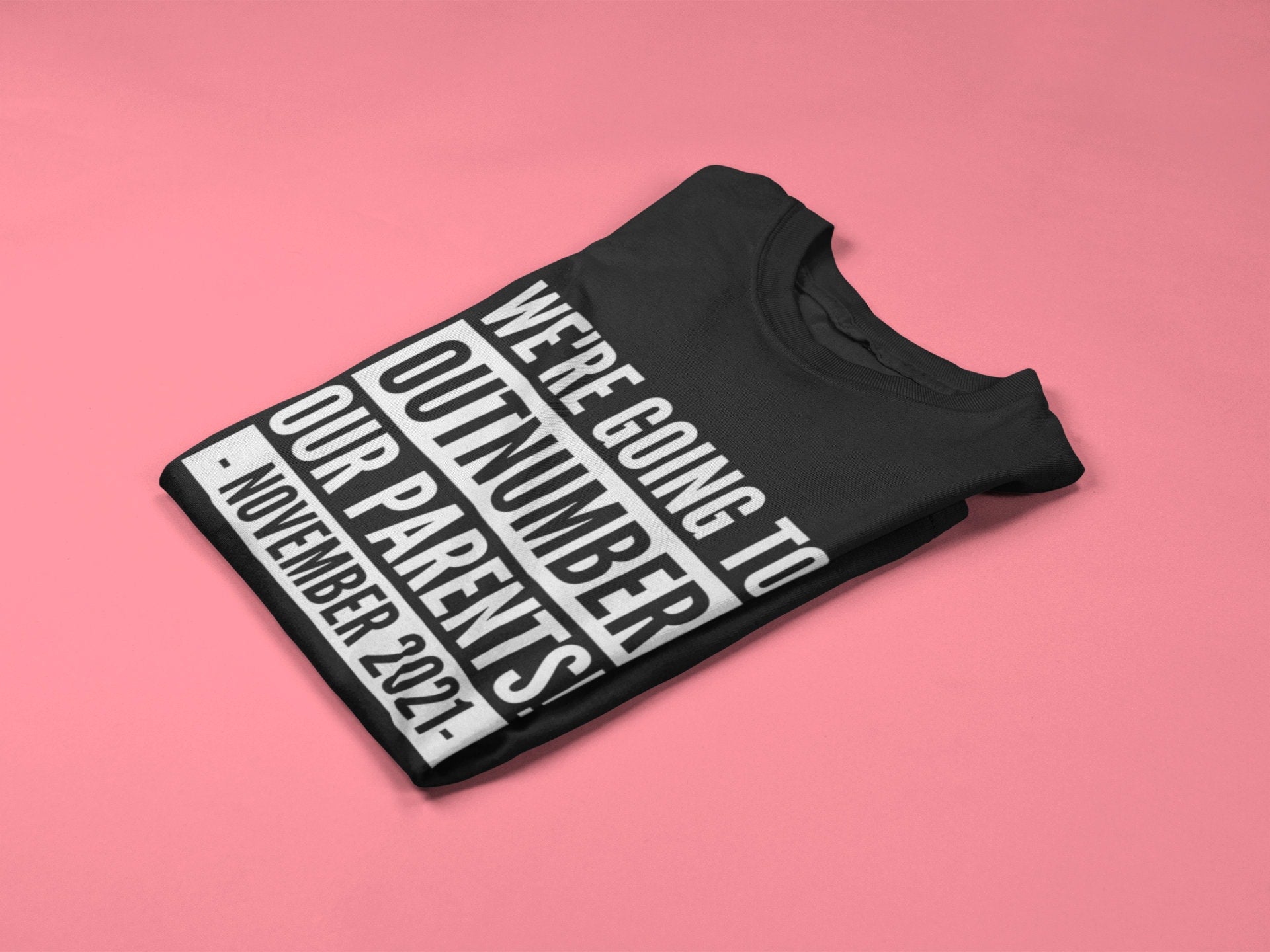 Personalised We're Going To Outnumber Our Parents Brother Sister Kids T-Shirt