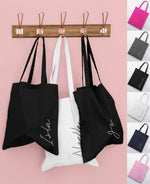 Load image into Gallery viewer, Personalised Name Tote Bag Gift For Bride Gift for Her Mum Wedding Hen Bridal Party

