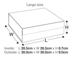 Load image into Gallery viewer, To My Groom On Our Wedding Day Large BLACK Gift Box
