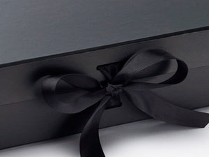 Personalised Groomsman / Usher Large BLACK Gift Box