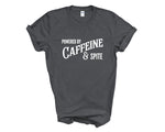 Load image into Gallery viewer, Powered By Caffeine &amp; Spite Adult Unisex T-Shirt
