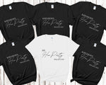 Load image into Gallery viewer, Personalised Hen Party T shirts  2

