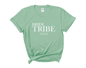 Personalised Bride BRIDE TRIBE Hen Party T-Shirts 6