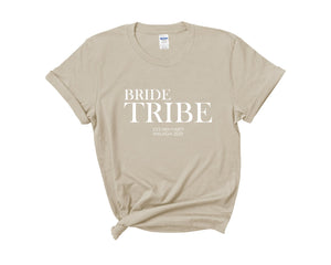 Personalised Bride BRIDE TRIBE Hen Party T-Shirts 4