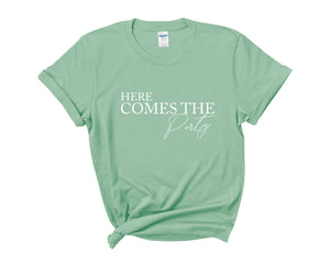 Here Comes The Bride - Here Comes The Party Hen Party T shirts 5