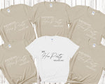 Load image into Gallery viewer, Personalised Hen Party T shirts  1
