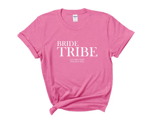 Personalised Bride BRIDE TRIBE Hen Party T-Shirts 3