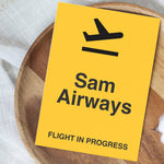 Load image into Gallery viewer, Personalised Flight Sim Airline Pilot Sign
