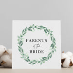 Load image into Gallery viewer, Parents of the Bride Wedding Card
