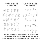 Load image into Gallery viewer, Personalised Small Name Organic Yoga Tote Bag
