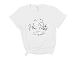 Load image into Gallery viewer, Personalised Hen Party BRIDE SQUAD T shirts Mint Green
