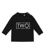Load image into Gallery viewer, I&#39;m Two Today 2nd Birthday LONG SLEEVE Kids T-Shirt
