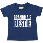 Load image into Gallery viewer, Grandma&#39;s Bestie Baby Toddler Funny T-Shirt
