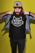 Load image into Gallery viewer, Stop Stressing Meowt Adult Unisex T-shirt
