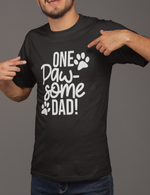 Load image into Gallery viewer, One Pawsome Dad Mens T-Shirt
