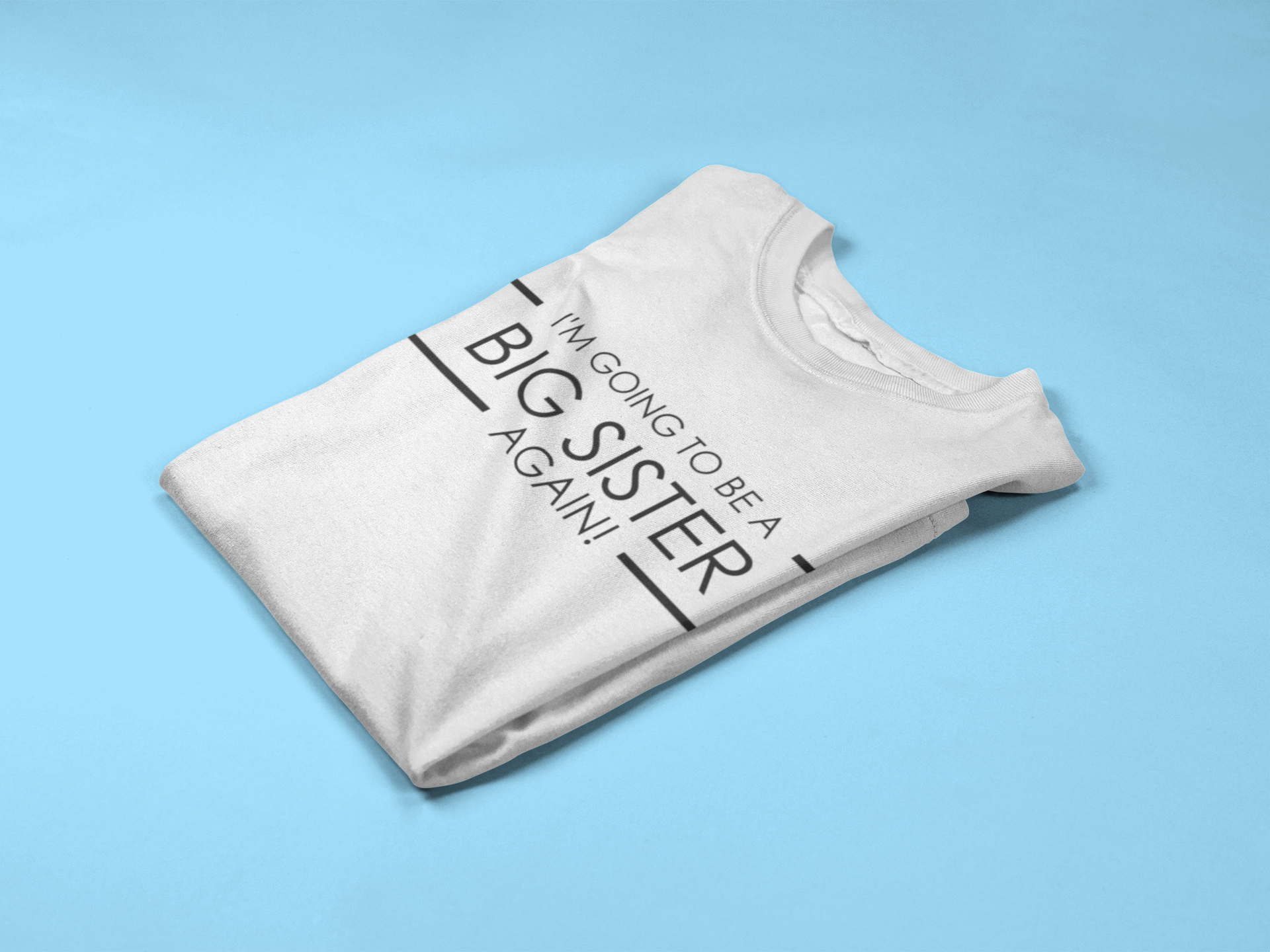 I'm Going To Be A Big Sister AGAIN! T-shirt- Kids/Childrens T-shirt Des2