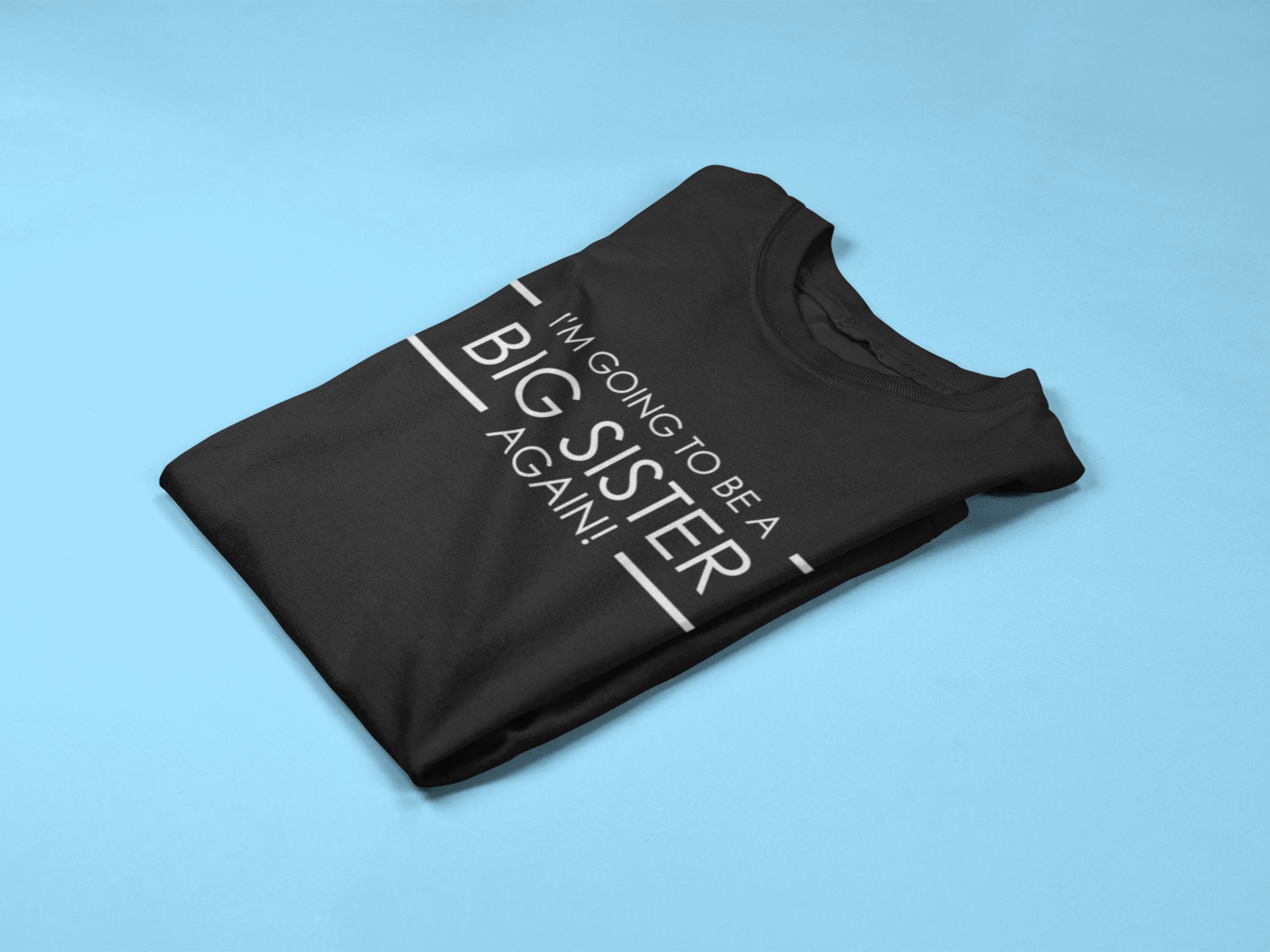 I'm Going To Be A Big Sister AGAIN! T-shirt- Kids/Childrens T-shirt Des2