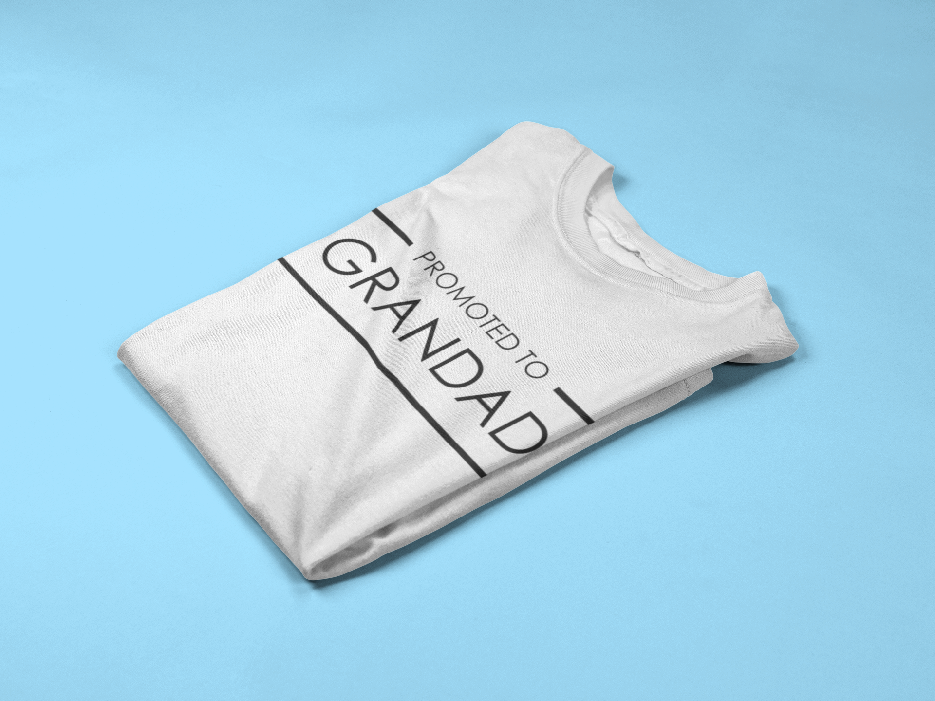 Promoted To Grandad - Mens T-Shirt