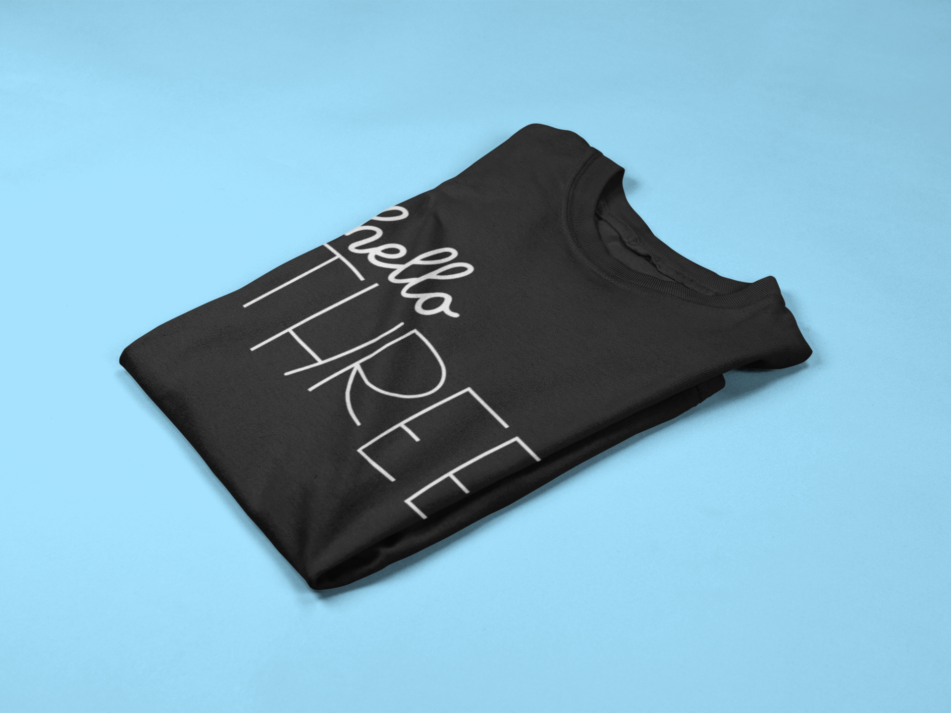 Hello Three Kids T-shirt